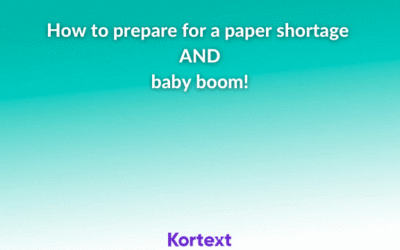 How to prepare for a paper shortage AND baby boom!