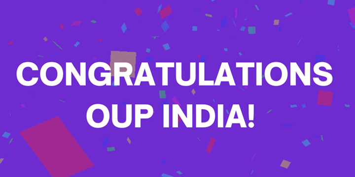 Congratulations OUP India Image