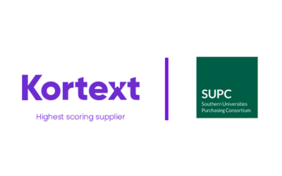 Kortext highest-scoring supplier on SUPC Framework