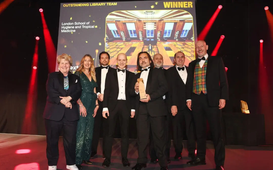 Times Higher Education Awards Outstanding Library Team 2023