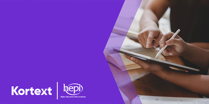 HEPI and Kortext release new policy note