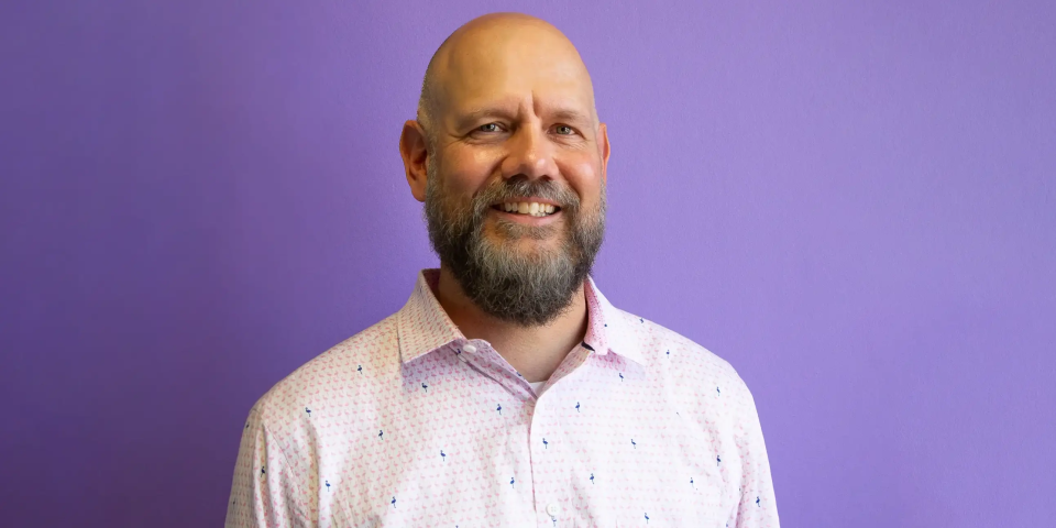 Image shows Andrew Bates, Chief Product Officer at Kortext.