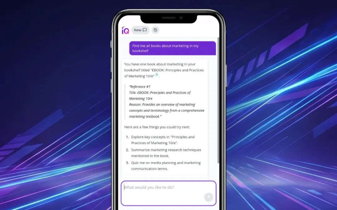 October 2026 app update: Kortext IQ comes to apps, plus reading and reliability improvements