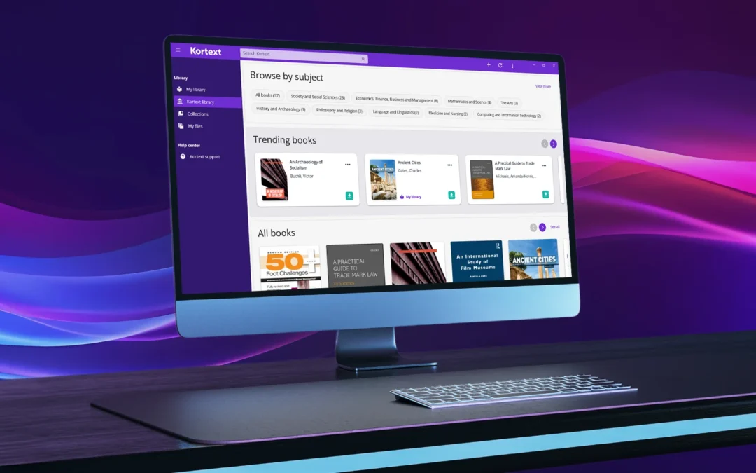 Kortext library introduced to mobile, tablet and desktop apps