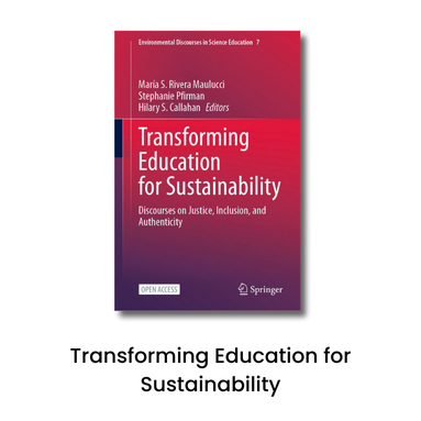 Transforming Education for Sustainability book