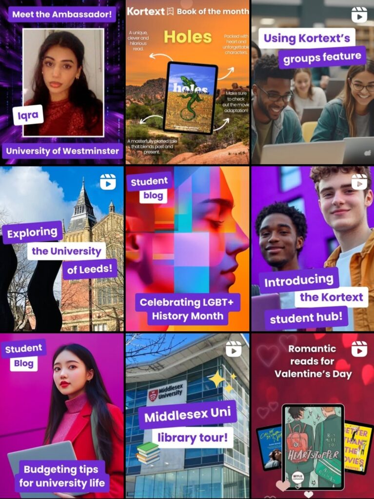 Kortext student hub
