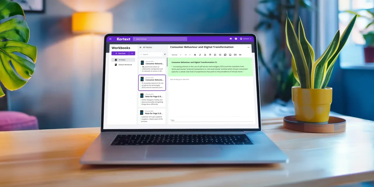 We’ve expanded Kortext study!