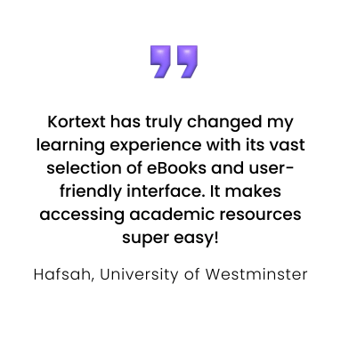 Kortext has truly changed my learning experience with its vast selection of eTextbooks and user-friendly interface. It makes accessing academic resources super easy!