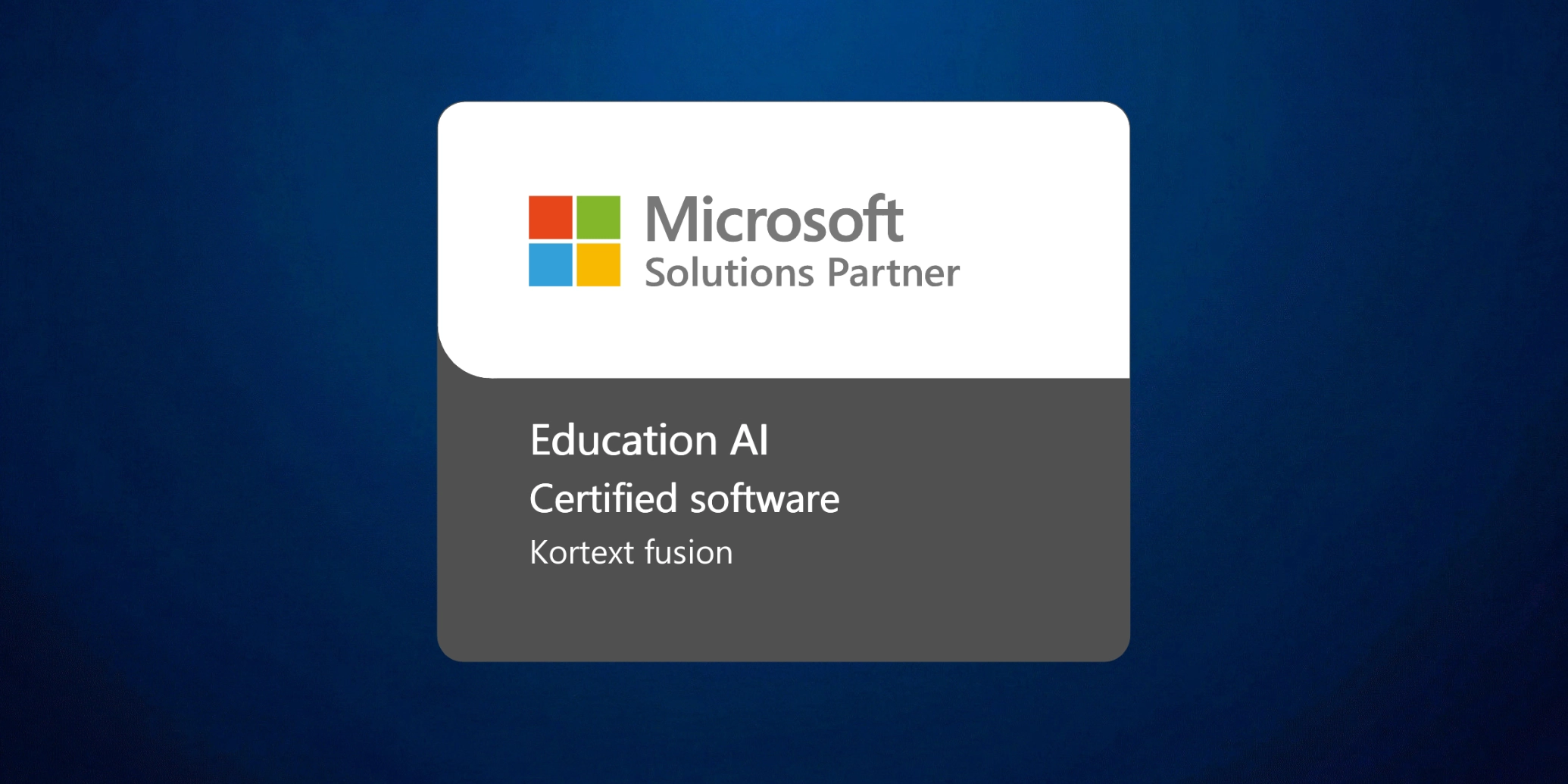 Kortext earns Microsoft Solutions Partner with certified software for Education AI designation.